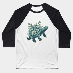 alligator snapping turtle - japanese art style Baseball T-Shirt